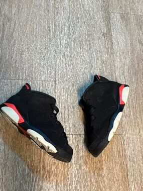 NIKE JORDAN 6 RETRO TODDLER INFRARED SNEAKED SIZE 9C